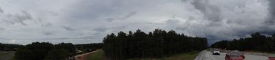 Hurricane Irene Clouds
Panoramic Photo. NC 54 near Triangle Expressway.
August 26, 2011 at 4:03 pm.

35.897455, -78.875872
